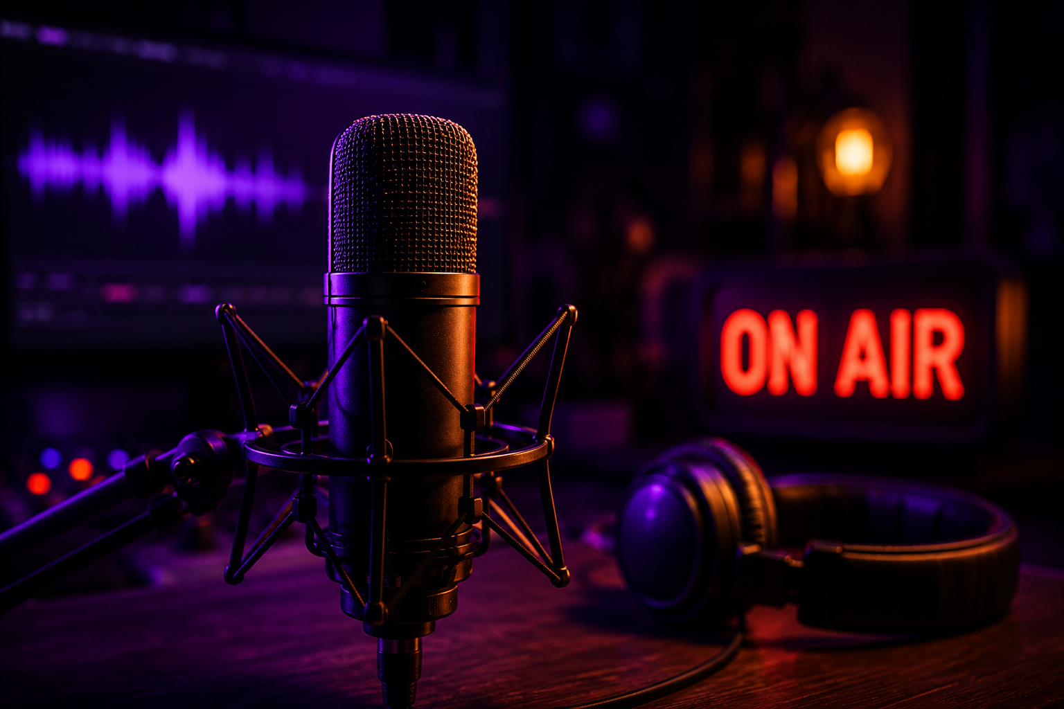 Studio Microphone Graphic